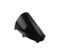 motorcycle windshield protector For S&UZUKI GSX-R1000 Motorcycle Windshield Windscreen Wind Spoiler Cover Fairing Heighten Enlarge LOCKMEIHUA(Black)