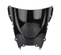 motorcycle windshield protector For Y&amaha For YZF-600 For YZF-R6 1998 1999 2000 2001 2002 Black White Motorcycl Windshield WindScreen Screen LOCKMEIHUA(Black)