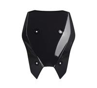 Motorcycle Windshield Screen Visor Windscreen Double Bubble Wind For For Z 900 SE For Z900 2025(Black)