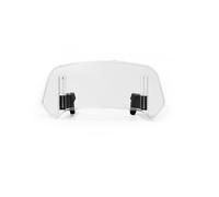 Motorcycle Windshield Spoiler Clamp-On Windscreen Deflector For CanAm For Spyder F3-S F3T(V2 Small Clear)