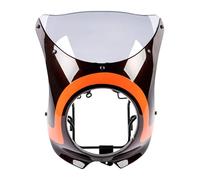Motorcycle Windshield Spoiler For Kawasaki For Z900RS/SE 2018-2025 WIndscreen Windshield Headlight Fairing Front Cowl Cover Mask(RED-LSM)