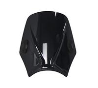 Motorcycle Windshield Spoiler For Keeway For Superlight 125/150/200 M502N 2023-2024 Motorcycle Windshield Round Headlight Street Bikes Windscreen Scree Universal(Black)
