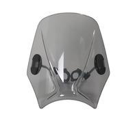 Motorcycle Windshield Spoiler For Keeway For Superlight 125/150 200 Universal Motorcycle Windshield Wind Screen Shield Deflector Protector Cover(Light Grey)