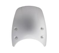 Motorcycle windshield spoiler Motorcycle Front Windshield Headlight Fairing Wind Screen Deflector For Scrambler 400 800 Classic Icon 2015-2022(Silver)