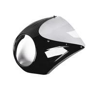Motorcycle windshield spoiler Suitable For R18 2020 2021 2022 2023 2024 Windshield Front Cover Headlight Fairing Lampshade With Bracket Deflector(Light Smoke-Black)