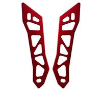 Motorcycle Windshield Support Bracket Regulator Aluminum Alloy Fit for NMAX Front Glass Accessory Improving Stability and Function (Red)