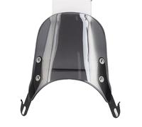 Motorcycle Windshield Universal Motorcycle Compact Sport Wind Deflector Windshield Fit For Yamaha Fit For Harley Fit For Honda Fit For KTM Windshield Visor Wind(Grey)