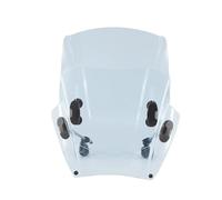 Motorcycle Windshield Universal Motorcycle Handlebar Windshield Windscreen Double Bubble Screen For Ya&ma&ha For MT07 MT09 MT25 SR400 R6 FZ07 FZ09 MT03(SM Adjustable style)