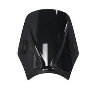 Motorcycle Windshield Universal Motorcycle Windshield Wind Screen Shield Deflector Protector Cover Fit For Keeway Superlight 125/150 200 Motorbikes Deflector(Black)
