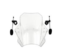 Motorcycle windshield Variable Windscreen Deflector Extension Spoiler For XV950 XV950R XV 950 950R