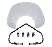 Motorcycle Windshield Wind Deflector Windscreen Windshield Air Flow Deflector Visor For Primavera 50 125 150 2017-2022 With Bracket Motorcycle Accessories