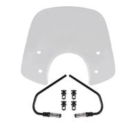 Motorcycle Windshield Wind Deflector Windscreen Windshield Wind Deflector For Primavera 150 GTS 250 300 2017-2019 With Bracket Expansion Screw Motorcycle Parts