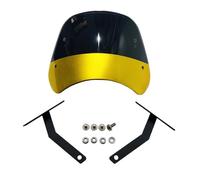 Motorcycle windshield Windscreen Black LENS Lamp Protector ABS Plastic Motorcycle Front Windshield Windscreen Wind Deflector For BENDA 300 BD Jingira