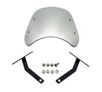 Motorcycle windshield Windscreen Black LENS Lamp Protector ABS Plastic Motorcycle Front Windshield Windscreen Wind Deflector For BENDA 300 BD Jingira