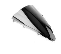 Motorcycle Windshield Windscreen Double Bubble For YZF R1 1000 YZFR1 2002-2003 Headlight Fairing Wind Deflectors Windshield Screen Visor(Black)