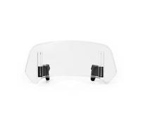 Motorcycle Windshield Windscreen Fairing For For MT07 For MT09 For MT10 For R1 For R3 For FZ6 For TMAX530 Motorcycle Fairing Cover Windshield(A Large Transparent)
