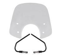 Motorcycle Windshield Windscreen Fairing For LX 50 125 150 Motorcycle Windshield For Piaggio For Vespa For GTS 250 300 Air Wind Deflector Windscreen Accessories(Clear-Short)