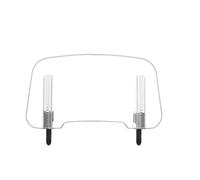 Motorcycle Windshield Windscreen For CanAm For Spyder F3-S For KLR-650 F3T Motorcycle Windshield Extension Motorbike Wind Deflector(Type B-Clear)