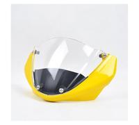Motorcycle Windshield Windscreen For DUCATI For MONSTER 797 821 1200S 2018 2019 2020 2021 Bike Smoke Windshield Deflector With Bracket Mounting Screws Motorbike Wind Deflector