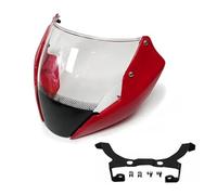 Motorcycle Windshield Windscreen For For Monster 797 821 1200S 2014 2015 2016 Windshield Smoke Deflector With Bracket Mounting Screws