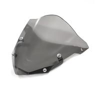 Motorcycle Windshield Windscreen For Kawasaki For Z125 For Pro 2016-2021Smoke Windscreen Windshield Pare-Brise Motorcycle Air Flow Spoiler Deflector