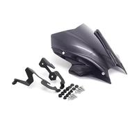 Motorcycle Windshield Windscreen For MT-09 MT09 MT 09 SP 2021-2023 Front Wind Shield Screen With Bracket Accessories Wind Deflector Windscreen Windshield(BLACK)