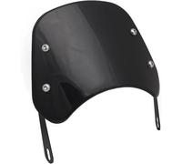 Motorcycle Windshield Windscreen For Suzuki SV1000 400 GS750E For Inazuma For Bandit 250 6.5"-9.45" Headlight Spoiler Motorcycle Wind Screen(Black)