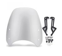 Motorcycle Windshield Windscreen For Triumph Street Twin 900 2019 2020 2021 2022 Headlight Fairing Wind Shield Deflector Front Deflectorss Flyscreen