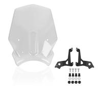 Motorcycle Windshield Windscreen Front Airflow Screen Wind For CB650R 19-23 For CB1000R 18-20(Transparent)