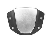 Motorcycle Windshield Windscreen Front Spoiler Cover With Bracket For CB650R 2024 2025(Silver+Black)