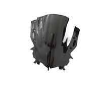 Motorcycle Windshield Windscreen Motorcycle Windshield Screen Double Bubble Fairing For Ya&maha For YZF For R15 For R125 For V4 For R15M 2021 2022 2023 Windscreen Accessories(Black)