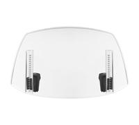 Motorcycle Windshield, Windscreen Spoiler Extension, 11.81x7.48x1.97 inches Front Modification Accessory for Stability in All Weather, Touring Scooters, ATVs, Boats, and Road Riding