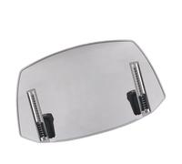 Motorcycle Windshield, Windscreen Spoiler, Front Modification Accessory 11.81 x 7.48 x 1.97 inches for Improved Stability in Different Weather, Touring, Scooter, Street, ATV, Road, Boat Riding Use