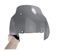 Motorcycle Windshield Windscreen Wind Deflector Motorcycle Deflector | For Pan For America 1250 1250S ADV 2021-2022 ABS Plastic Smoke Clear sun visor spoiler(Smoke)
