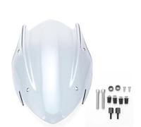 Motorcycle Windshield Windscreen Wind Deflector Protector With Bracket For Suzuki GSX-S750 GSXS750 GSXS 750 2017-2022 Wind Shield Motorbike Windscreen Deflector(Light smoke)