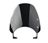 Motorcycle Windshield Windscreen With Bracket Screws For Scrambler 1200 Big Climb 2019 2020 2021 Black/Gray ABS Plastic