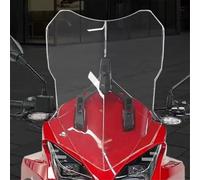 Motorcycle Windshields Compatible With Morini For XCape 650 Motorcycle Heightening Widening Windshield Windscreen Wind Deflector Viser Visor Spoiler Covers Screen(Transparent 54cm,B)
