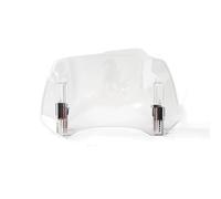 Motorcycle Windshields Compatible With NC750X For NC750S For NC700X For NC700S For Integra750 For CTX700 Motorcycle Windshield Extension Adjustable Spoiler Deflector(Transparent c)