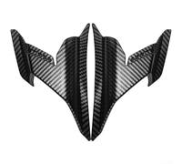 Motorcycle Wing Deflector For Honda 160 Side Panel Air Vent Aerodynamic Winglet Black ABS Pair(Water ripples)