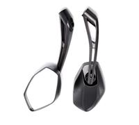 Motorcycle Wing Mirror Compatible With Benelli For TRK502X For TNT125 For BN125 For Leoncino 500 For 752S For 502C Universal Motorcycle Rear Mirrors White Glass Mirror