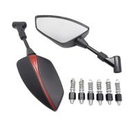 Motorcycle Wing Mirror Compatible With R1200GS For R1200RT Motorcycle Rearview Left&Right Rear View Mirrors Housing Side Mirror Motorcycle Bar End Mirrors