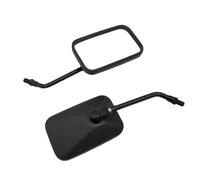 Motorcycle Wing Mirror Compatible With Suzuki 2pcs Black Universal Motorcycle Bike Convex RearView Mirror 10mm For Side Mirrors Upgrade Accessories