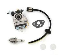 Motorcycle Wing Mirror For Alko BC410 BC 4125 4535 Grass Trimmer Carburetor Brushcutter Carburetor Spark Plug Fuel Filter Line Hose Carb Kit Rearview