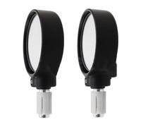 Motorcycle Wing Mirror Universal Motorcycle Scooter Mirror Chrome Plated Black 22mm 7/8" Handle Bar End Rear View Side Mirrors Motorbike Accessories