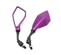 Motorcycle Wing Mirrors For Street For Sport For Bike For Chopper For Cruiser Universal M10 Thread Motorcycle Mirrors Left Right Rear View Side Mirror Motorbike Mirrors