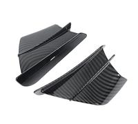 Motorcycle Wing Set Universal 1 Pair Motorcycle Aerodynamic Wing Carbon Fibre Style Side Fairings Winglets Universal Fit