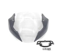 Motorcycle Wing Windshield WindScreen Air Deflector Fairing For DUCATI MONSTER 797 821 1200S 2017-2024 Front Screen Wind Shield Motorbike Windscreen Deflector(Color 11)