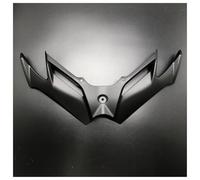 Motorcycle Winglet For CF 450SR 450SR 450 SR Motorcycle Front Fairing Aerodynamic Winglet ABS Lower Cover Protection Guard Fixed Wind Wing Motorcycle spoiler(White blue)