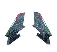 Motorcycle Winglet For Kawasaki For Ninja 1000 SX 1000SX Adjustable Rotating Rearview Modified Motorcycle Mirrors Winglets Wind Side Wing Spoiler Side Winglet(B Mirrors)