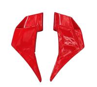 Motorcycle Winglet For Kawasaki For Ninja 400 EX400 Z400 2018-2021 2023 2024 Motorcycle Mirrors Winglets Aerodynamic Wind Side Wings Spoiler Fairing Aerodynamic Winglets(Type A Red)